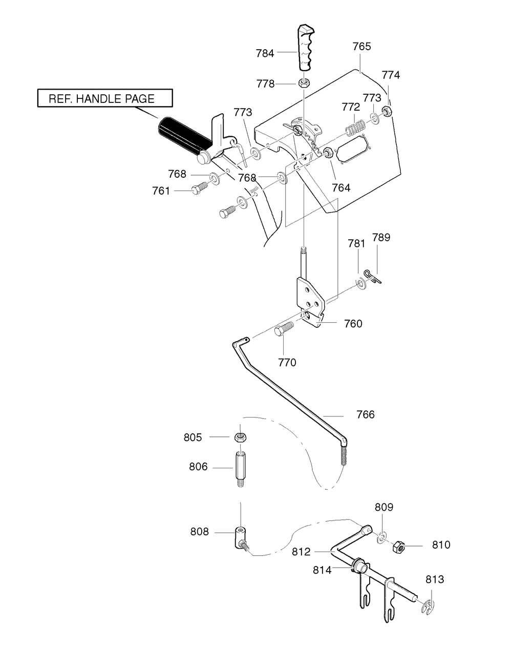 Control Panel Assembly Diagram and Parts List for 1695373-6271200X43 2007 Briggs and Stratton Snow Blower